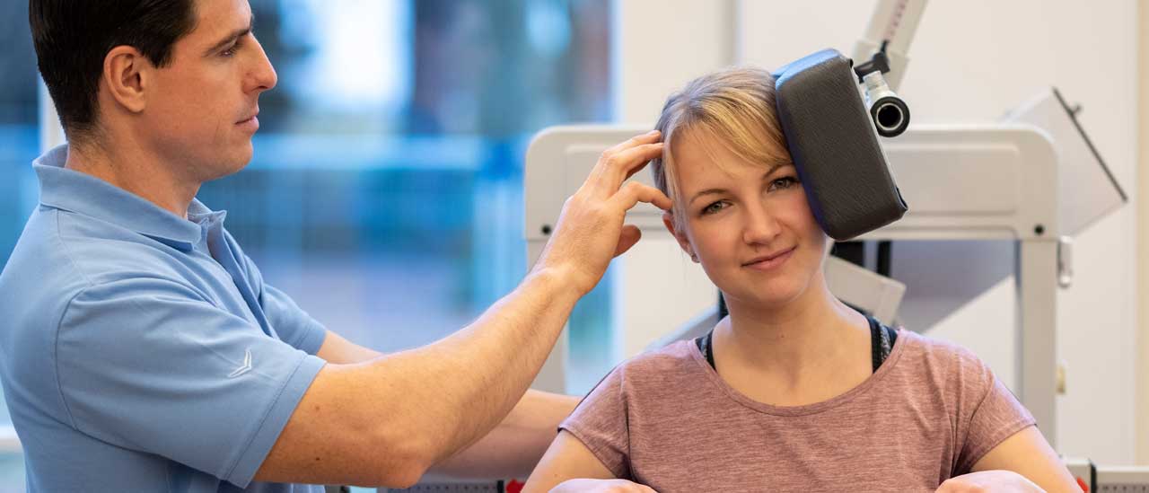 Ihr Nacken in guten Händen