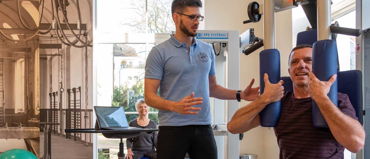 Sicher trainieren mit der FPZ Rückentherapie